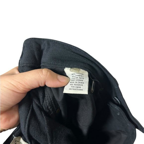 Habitat | Black Jeans Size 12 | High Rise | Boot Cut | Dark Wash | Stretch - Picture 6 of 6